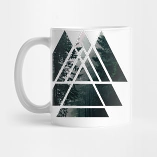 geometry forest Mug